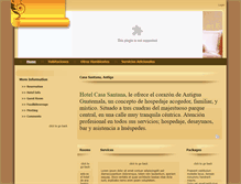 Tablet Screenshot of casasantana.gamwelltech.com